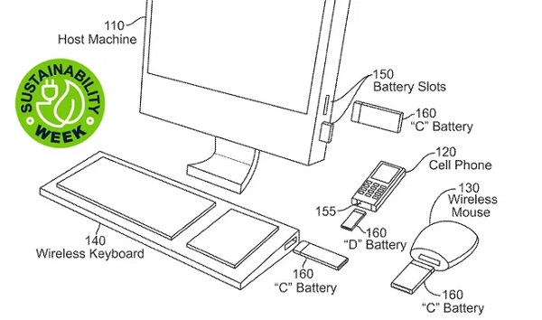 애플이 탈착식 배터리 관련 특허를 출원했다. [사진: 애플, USPTO]
